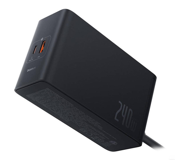 BASEUS Ładowarka GaN 240W z cyfrowym panelem P10163901113-00 - 1275843 - zdjęcie 2